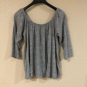 Off the shoulder shirt